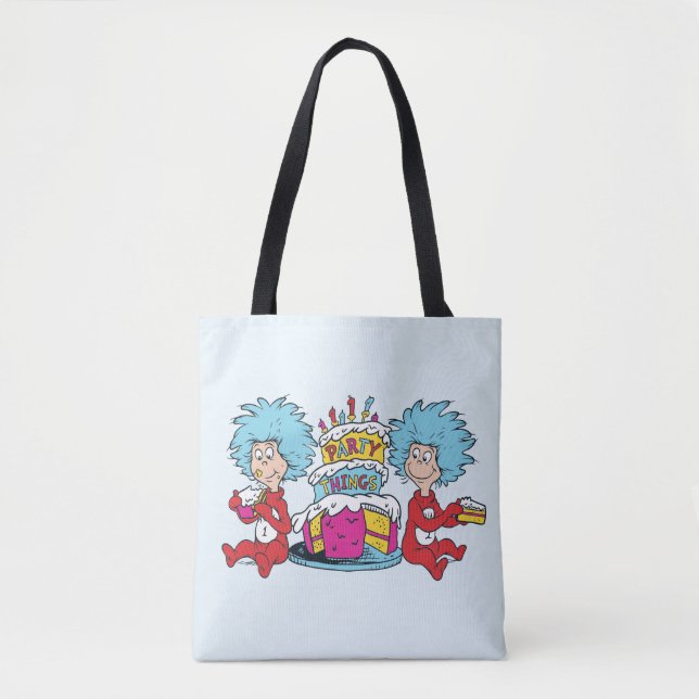 Bolsa Tote Coisa Um Coisa Dois Festa Coisas (Frente)