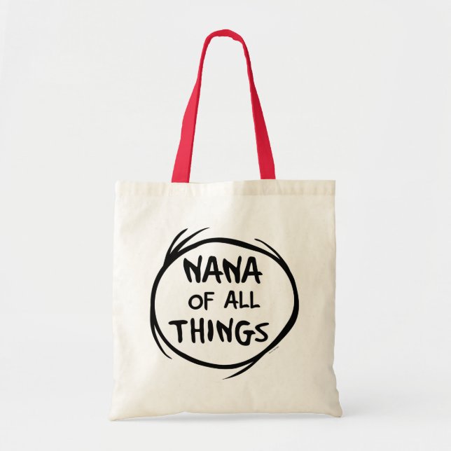 Bolsa Tote Coisa Um Coisa Dois - Nana de todas as Coisas (Frente)