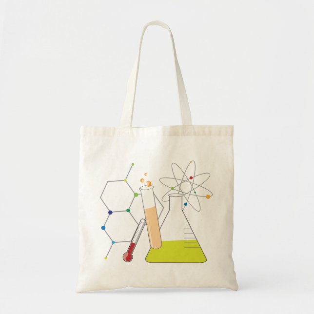 Bolsa Tote Coisas de Química (Frente)