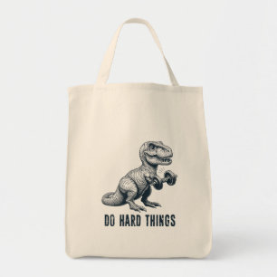 Bolsa Tote Coisas do Duro T-Rex Do