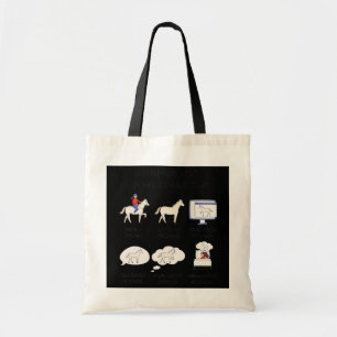 Bolsa Tote Coisas Que Eu Faço Em Meu Tempo Esparso... Presen