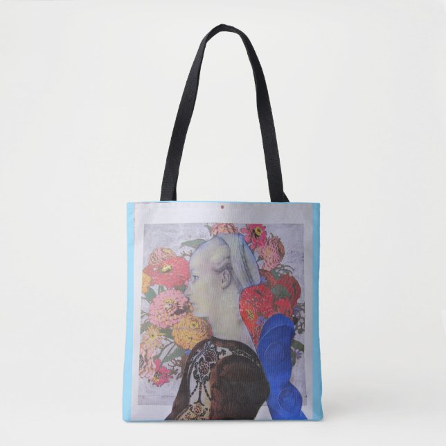 Bolsa Tote Colagem 2023 Fada Azul (Frente)