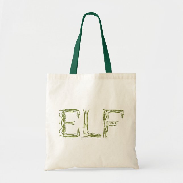 Bolsa Tote Colagem de Armas Elf (Frente)