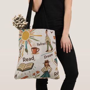 Bolsa Tote Colagem de Dia Brilhante
