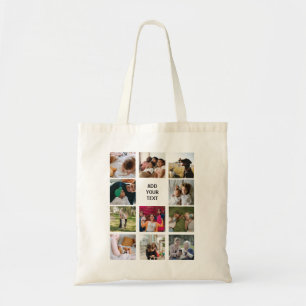Bolsa Tote Colagem de Fotos Personalizada 11