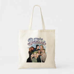 Bolsa Tote Colagem de Fotos Personalizadas da Melhor Amiga Y2