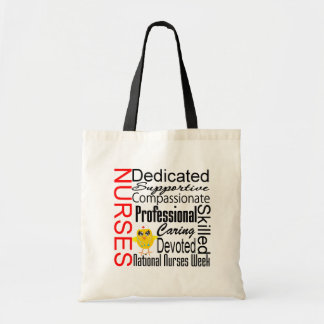 Bolsa Tote Colagem de Reconhecimento de Enfermeiros: Semana N