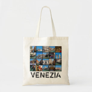 Bolsa Tote Colagem de Veneza