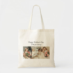 Bolsa Tote Colagem e mensagem de fotos - Presente personaliza