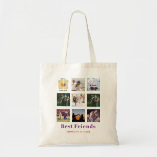 Bolsa Tote Colagem Fotográfica BFF Gift Peanutmanteiga Jelly