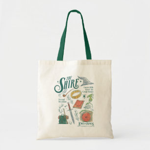 Bolsa Tote Colagem Gráfica em Aquarela THE SHIRE™