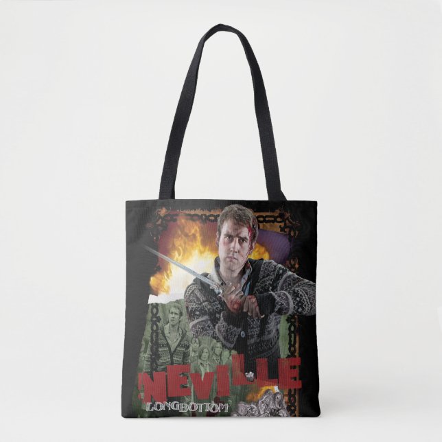 Bolsa Tote Colagem Neville Longbottom 2 (Frente)