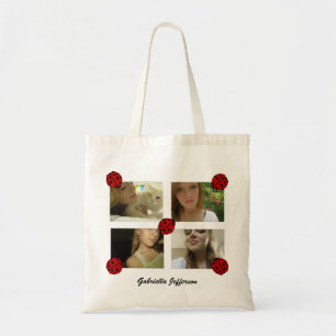 Bolsa Tote Colagem personalizada da imagem: Sacola do