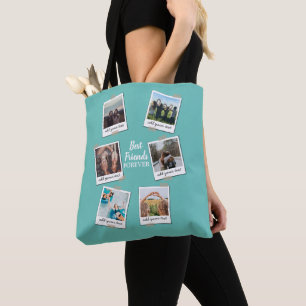Bolsa Tote Colagem Personalizada Personalizada dos Melhores A