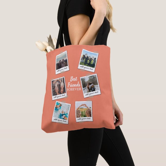 Bolsa Tote Colagem Personalizada Personalizada dos Melhores A (Close Up)