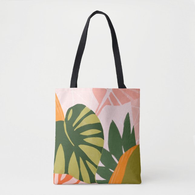 Bolsa Tote Colagem Selva I (Frente)