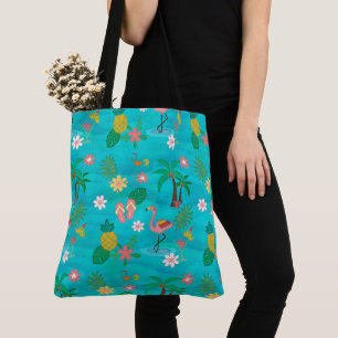 Bolsa Tote Colagem tropical