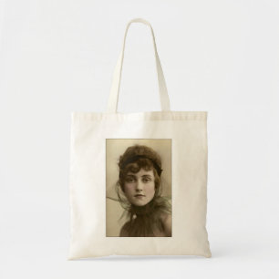 Bolsa Tote colarinho alto da dama vitoriosa
