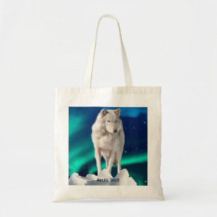 Bolsa Tote Coleção ártica do lobo, da Aurora & da sacola d
