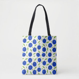 Bolsa Tote Coleção de Ameixas Botânicas Marfim