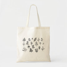 Coleção de Arte Botânica Minimalista em Linhas