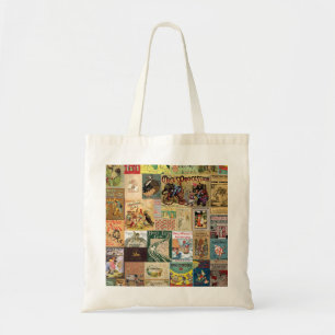 BOLSA TOTE COLEÇÃO DE BOOKCOVERS DE COBRIR DO LIVRO JSBC2 C