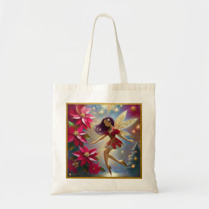 Bolsa Tote Coleção de Fadas de Natal - Cabelo de Hetero