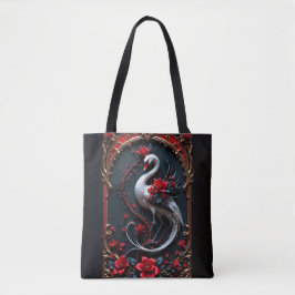 Bolsa Tote Coleção de Noiva Cisne Branco Elegante