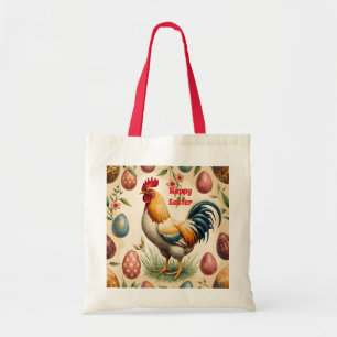 Bolsa Tote Coleção de Páscoas de Feriado de Vintagem de Tendê