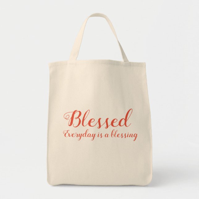 Bolsa Tote Coleção de Presentes de Fé (Frente)