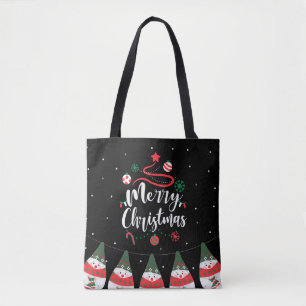 Bolsa Tote Coleção de Saudações Joyful da Jingle Bells