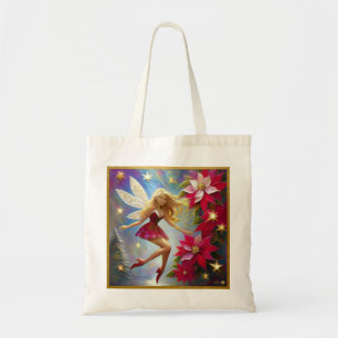 Bolsa Tote Coleção Fada de Natal - Cabelo Louro Mel