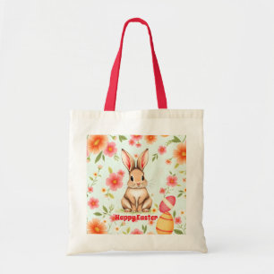 Bolsa Tote Coleção Moderna de Páscoas do Coelho Feriado