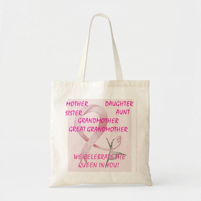 BOLSA TOTE COLEÇÃO PRINCESA ROSA (Frente)
