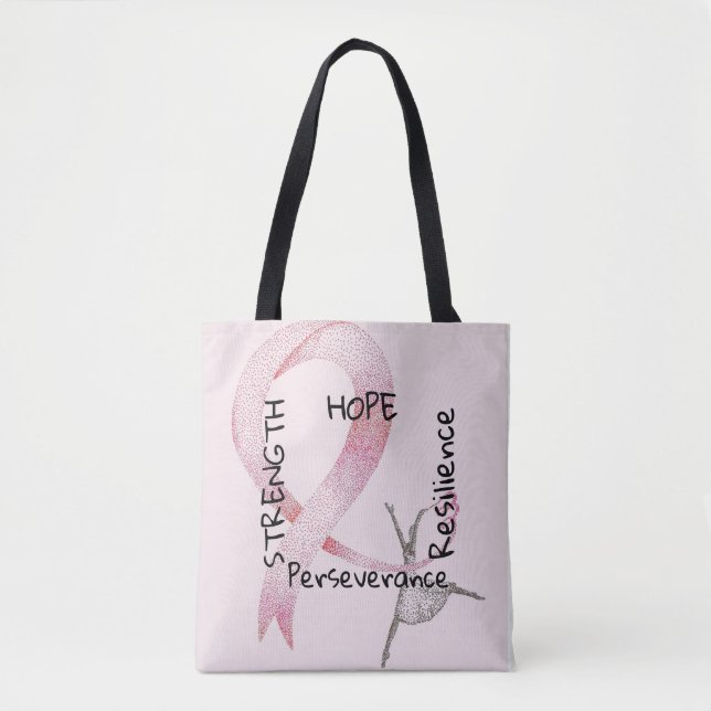 Bolsa Tote Coleção Princesa Rosa - Saco de Toques (Frente)