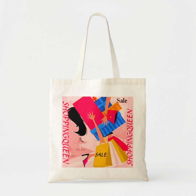 BOLSA TOTE COLEÇÃO RAINHA DA COMPRA (Frente)