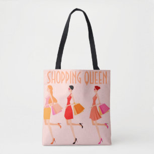 Bolsa Tote Coleção Rainha da Compras: Senhoras