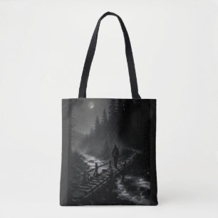 Bolsa Tote Coleção Wanderer WO07 – Ponte de Madeira ao Luar