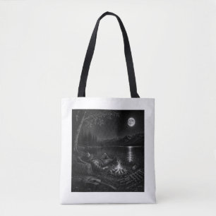 Bolsa Tote Coleção Wanderer WO09 – Acampamento ao Luar