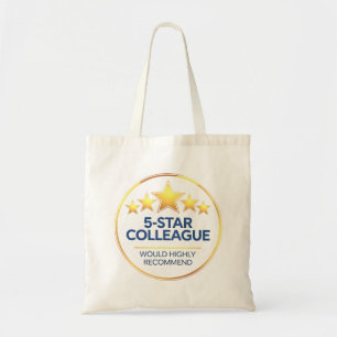 Bolsa Tote Colega Cinco Estrelas, Presente de Workmate, Revis