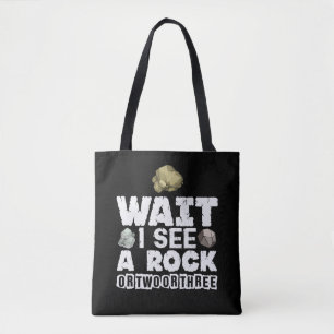 Bolsa Tote Coletor de Rock - Geólogo Mineral Geológico Engr