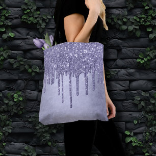 Bolsa Tote Coletor Roxo   Altura de Lavanda Chic