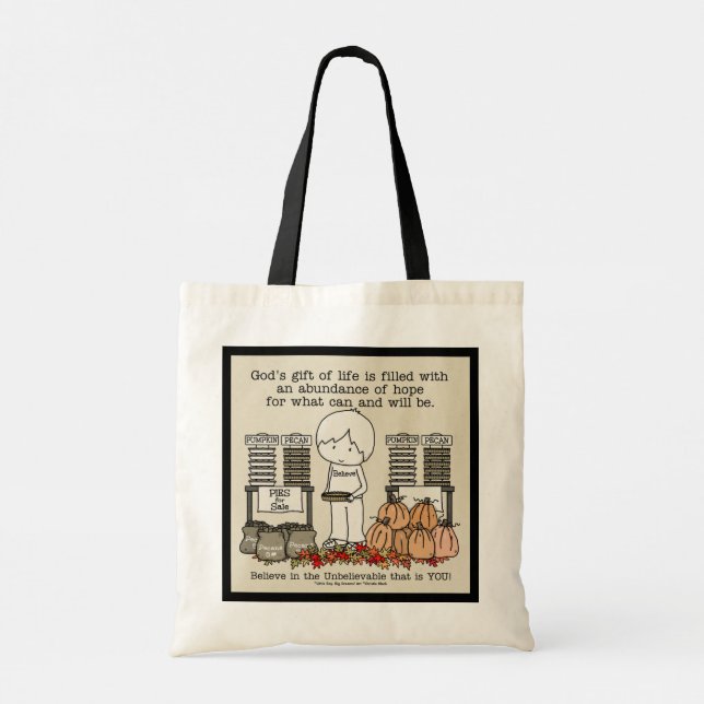 Bolsa Tote Colheita de Bênção (Verso)