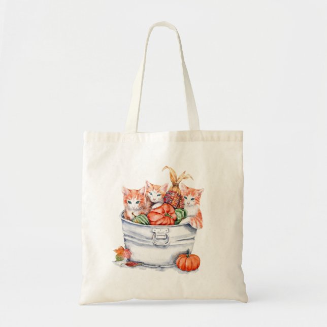 Bolsa Tote Colheita de Kittens (Frente)