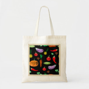 Bolsa Tote Colheita de legumes pimentos de tomate cenoura cog