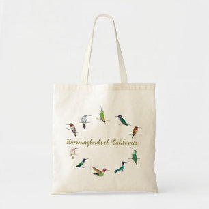 Bolsa Tote Colibris de Califórnia