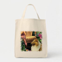 Bolsa Tote Collie Art Gifts Rough Sable