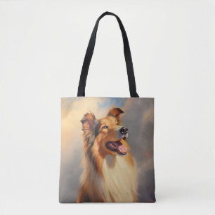 Bolsa Tote Collie grosso / Collie escocês