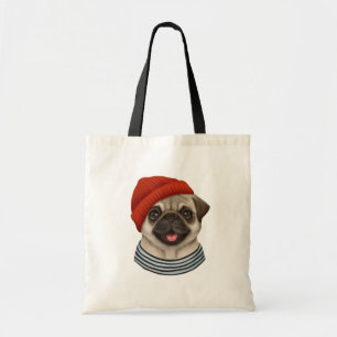 Bolsa Tote Colocar de chapéu vermelho