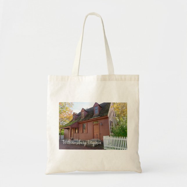Bolsa Tote Colonial Williamsburg Virginia (Frente)